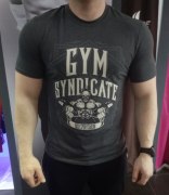 Заказать DICH Футболка Gym Syndicate (Dark Gray Melange)